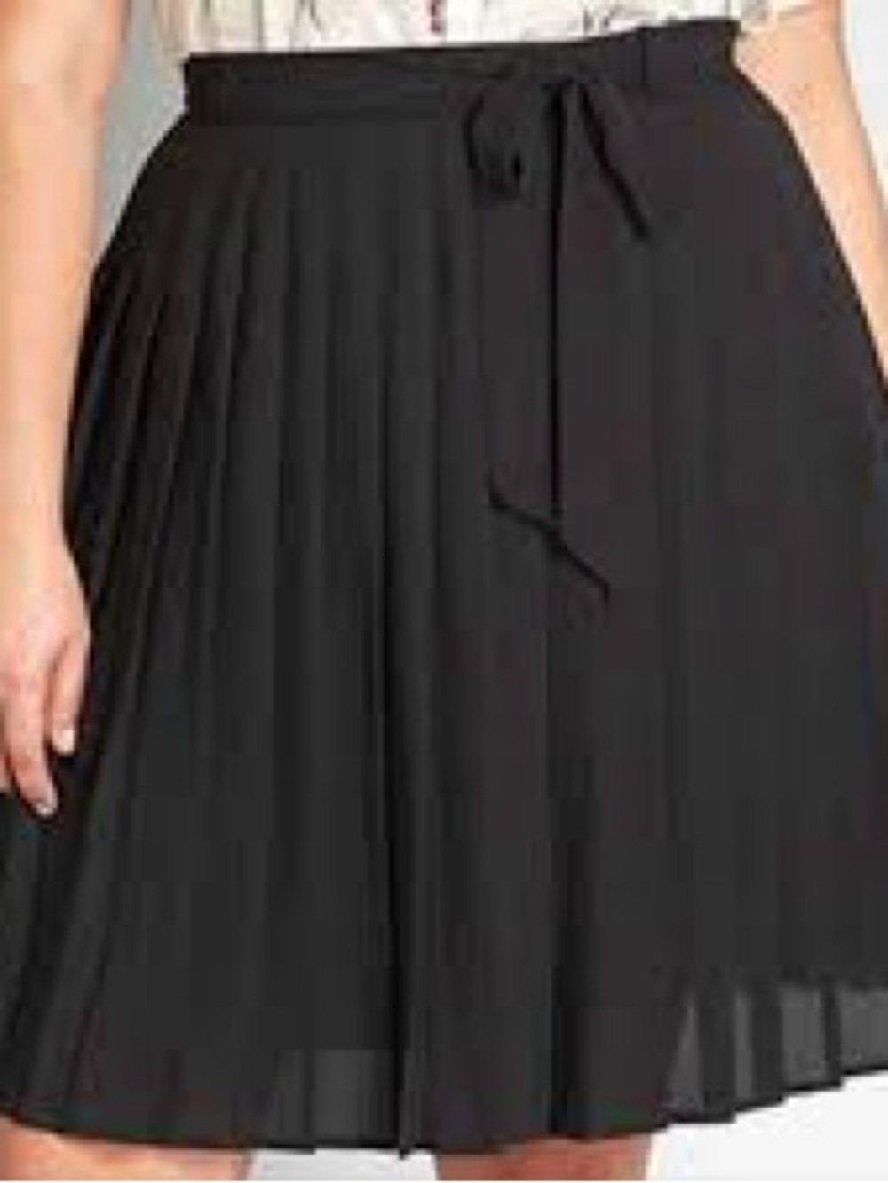 2X ModCloth Purely Pretty Chiffon A Line Skirt